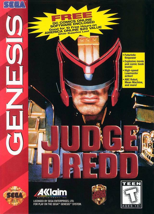 Judge Dredd - Sega Genesis (Used)