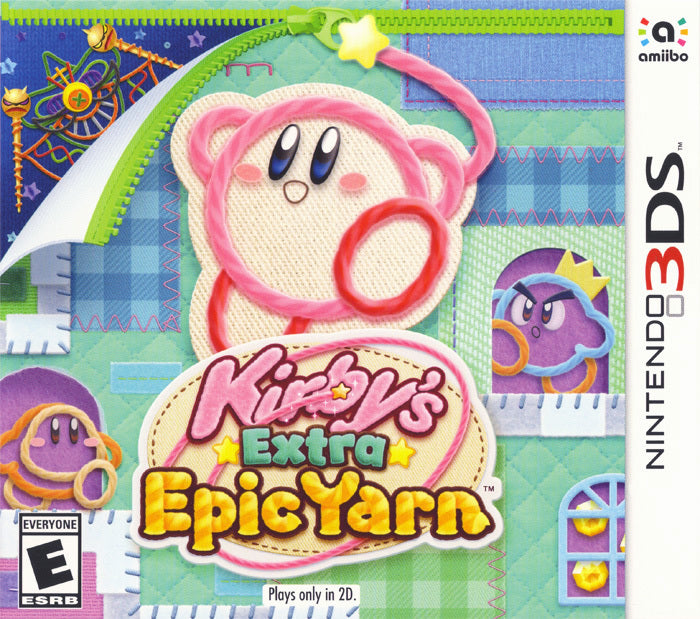 Kirby's Extra Epic Yarn - Nintendo 3DS (Used)