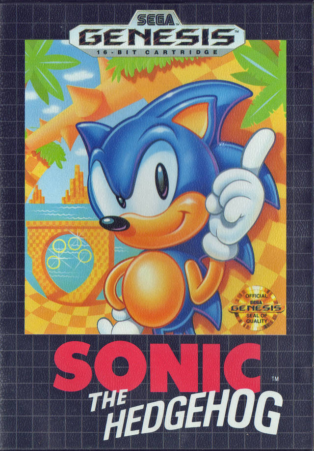 Sonic the Hedgehog - Sega Genesis (Used)