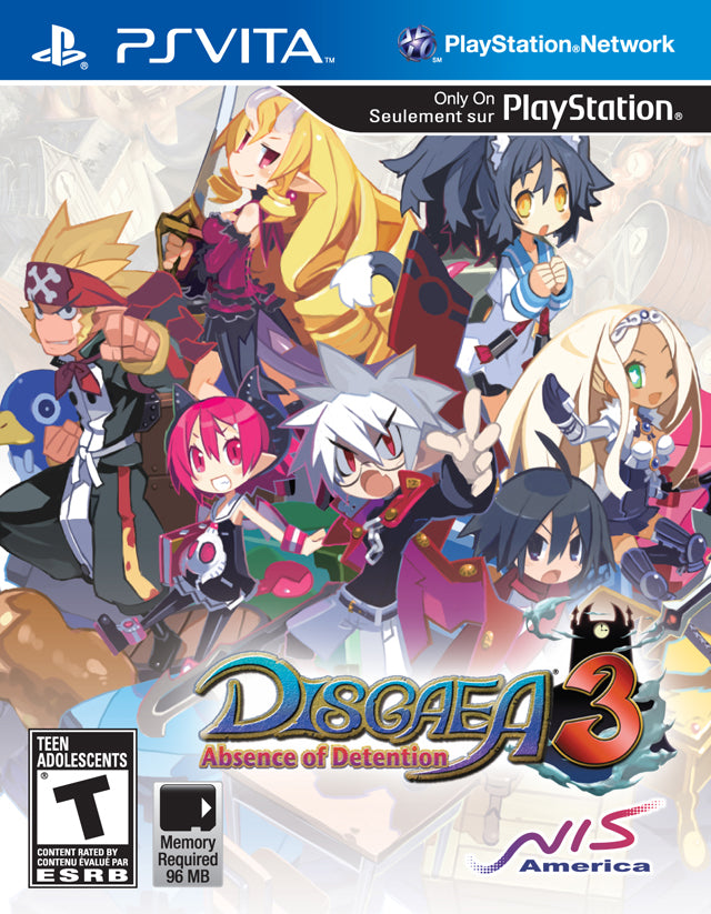 Disgaea 3: Absence of Detention - PlayStation Vita (Used)
