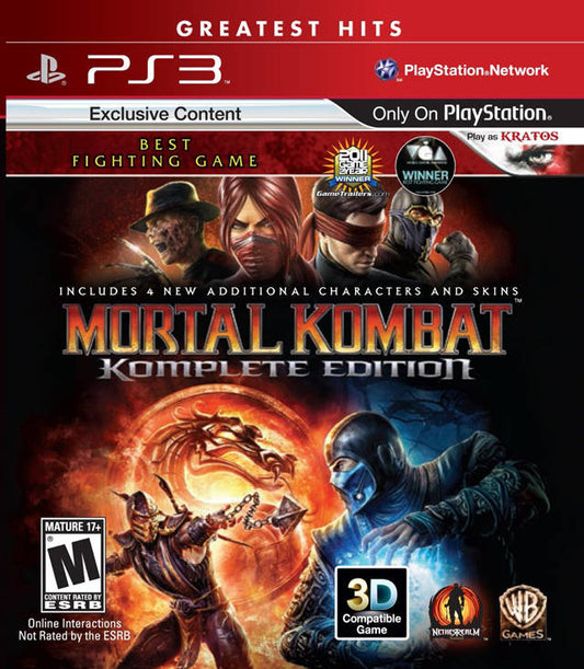 Mortal Kombat Komplete Edition - PlayStation 3 (Used)