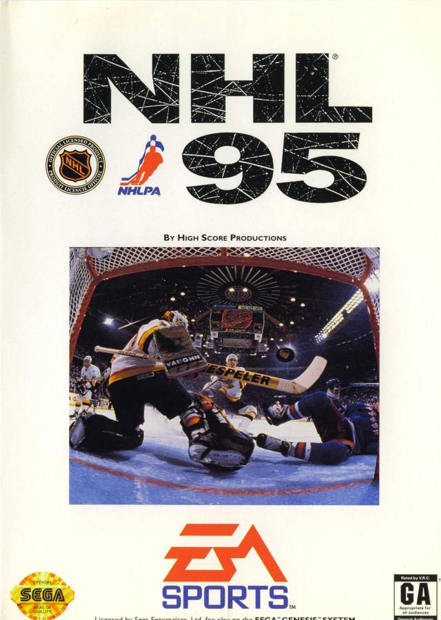 NHL 95 - Sega Genesis (Used)