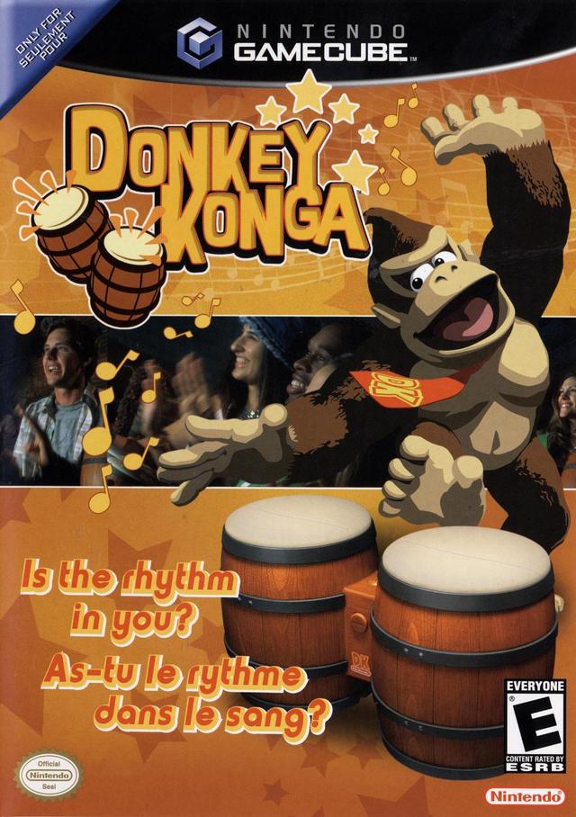 Donkey Konga (No Bongos) - Nintendo Gamecube (Used)
