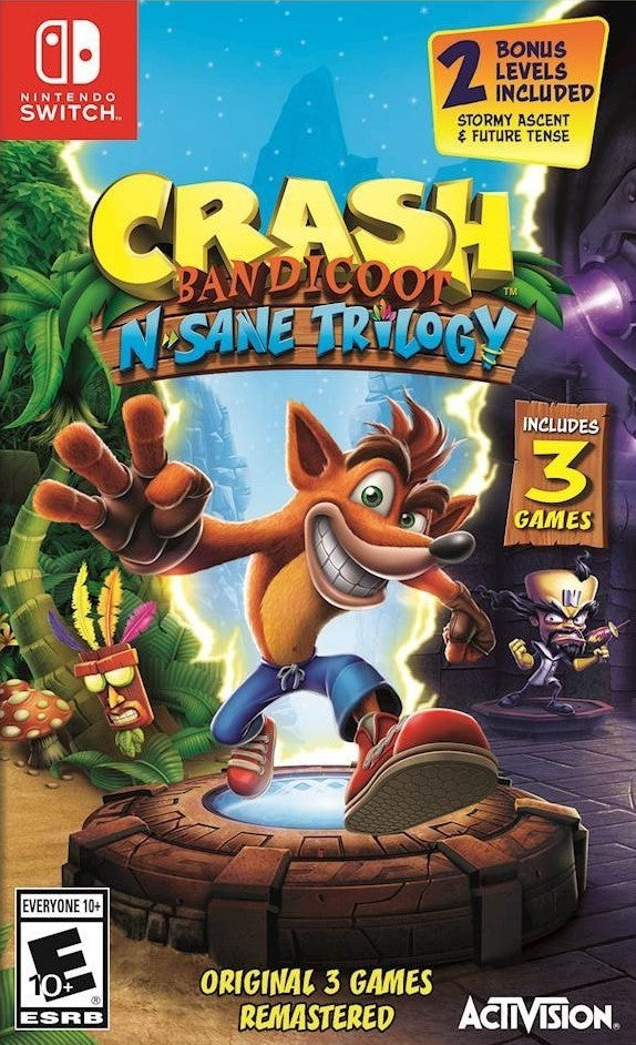 Crash Bandicoot N. Sane Trilogy - Nintendo Switch (Used)
