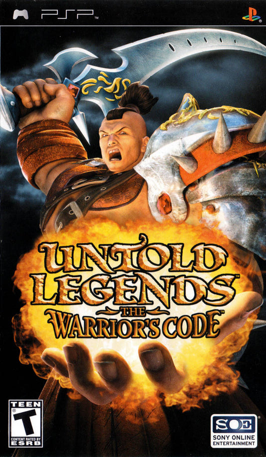 Untold Legends The Warrior's Code - PlayStation Portable PSP (Used)