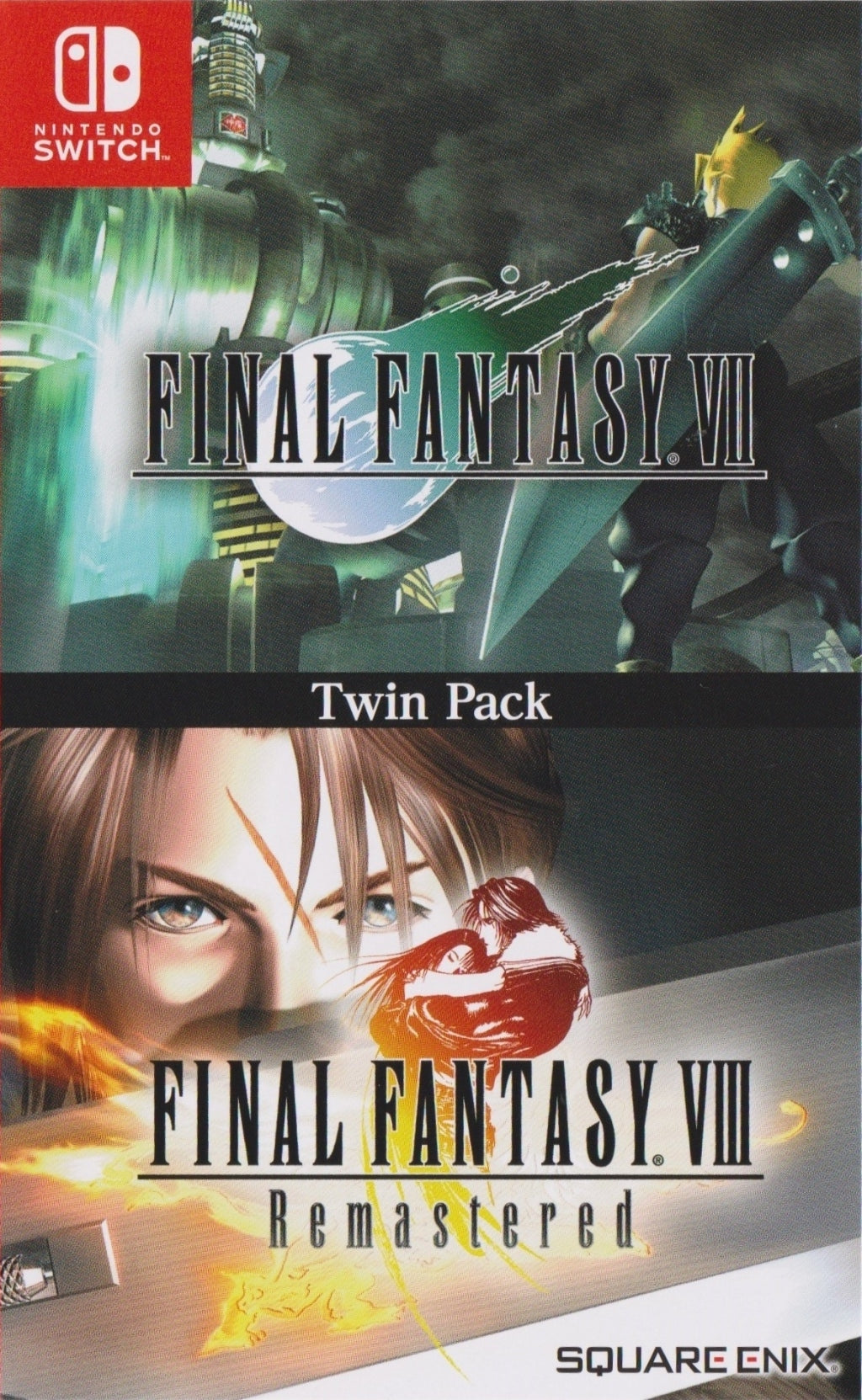 Final Fantasy VII & VIII Remastered Twin Pack - Nintendo Switch (Used) (Asia English Edition)