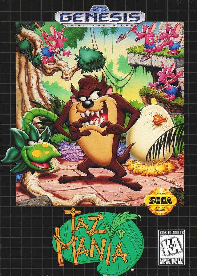 Taz-Mania - Sega Genesis (Used)