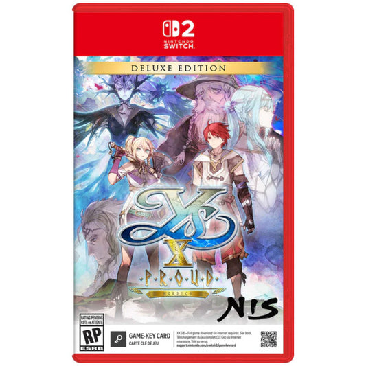 Ys X Proud Nordics Deluxe Edition (Game-Key Card) – (Switch 2) (Pre-order) ESTIMATED RELEASE DATE FEB 20 2026